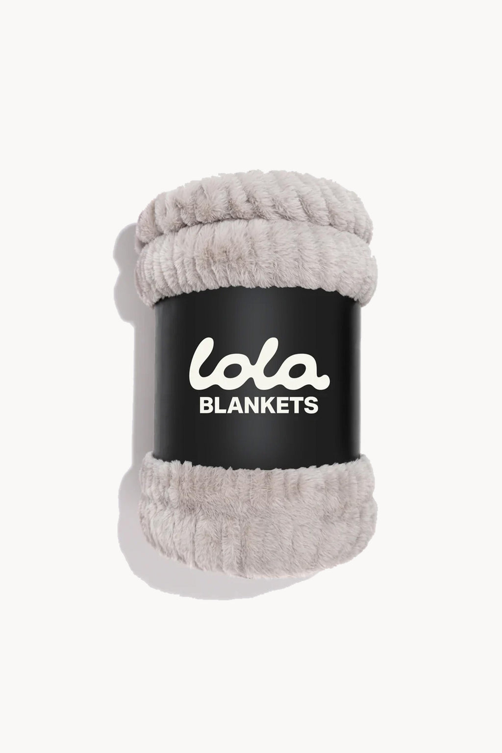 Lola Blankets Original Throw Blanket Faux Fur Silver Linings
