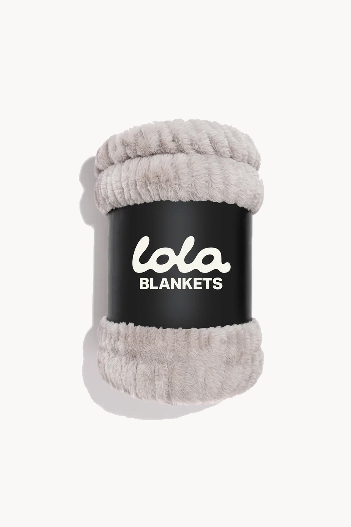Lola Blankets Original Throw Blanket Faux Fur Silver Linings