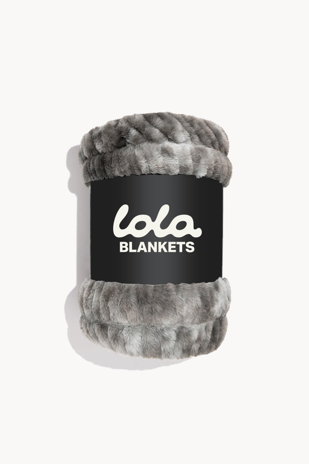 Lola Blankets Smoky Skies Throw Blanket Faux Fur