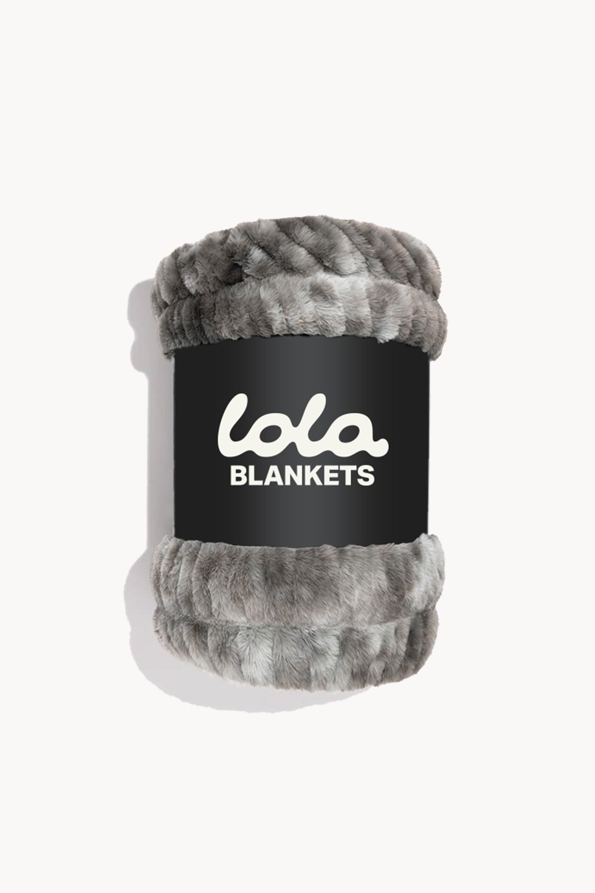 Lola Blankets Smoky Skies Faux Fur Throw Blanket