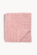 Lola Blankets Original Minky Faux Fur Throw Blanket Rosewater
